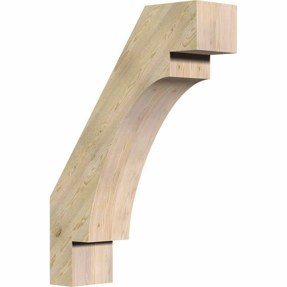 6"W x 20"D x 28"H Merced Rough Sawn Brace, Douglas Fir