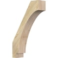 thumbnail image 1 of 6"W x 20"D x 32"H Imperial Rough Sawn Knee Brace, Douglas Fir, 1 of 4