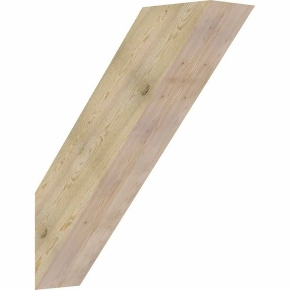 6"W x 22"D x 26"H Traditional Rough Sawn Brace, Douglas Fir