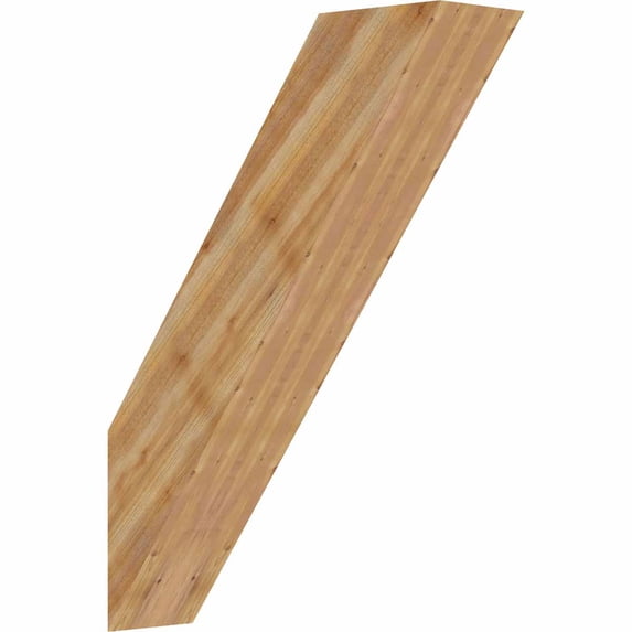6"W x 22"D x 30"H Traditional Rough Sawn Brace, Western Red Cedar