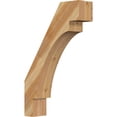 thumbnail image 1 of 6"W x 22"D x 34"H Merced Rough Sawn Knee Brace, Western Red Cedar, 1 of 4
