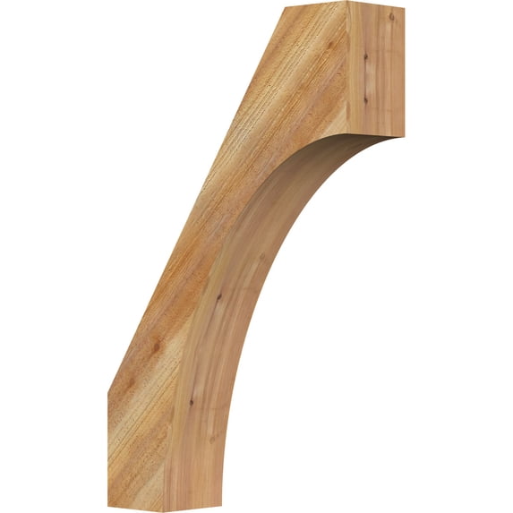 6"W x 22"D x 34"H Westlake Rough Sawn Knee Brace, Western Red Cedar