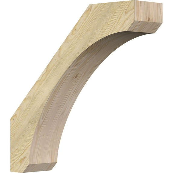 6"W x 24"D x 24"H Legacy Rough Sawn Knee Brace, Douglas Fir