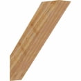 thumbnail image 1 of 6"W x 24"D x 28"H Traditional Rough Sawn Brace, Western Red Cedar, 1 of 13