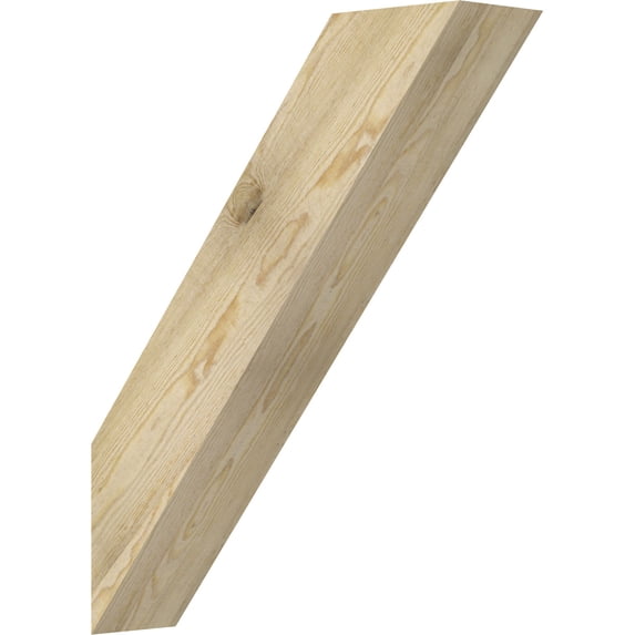 6"W x 24"D x 30"H Traditional Rough Sawn Knee Brace, Douglas Fir