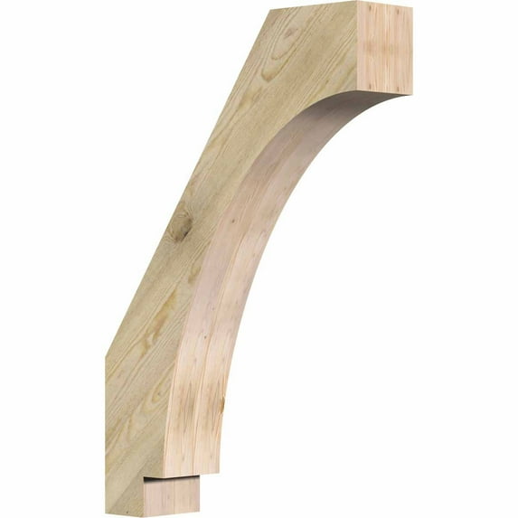 6"W x 24"D x 36"H Imperial Rough Sawn Brace, Douglas Fir