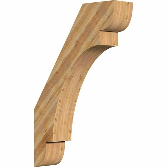6"W x 24"D x 36"H Olympic Rough Sawn Brace, Western Red Cedar