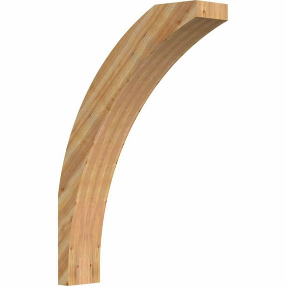 6"W x 24"D x 36"H Thorton Rough Sawn Brace, Western Red Cedar
