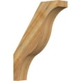thumbnail image 1 of 6"W x 26"D x 34"H Funston Rough Sawn Knee Brace, Western Red Cedar, 1 of 4