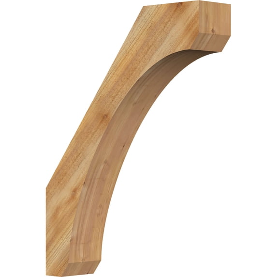 6"W x 26"D x 34"H Legacy Rough Sawn Knee Brace, Western Red Cedar