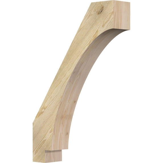 6"W x 26"D x 38"H Imperial Rough Sawn Knee Brace, Douglas Fir