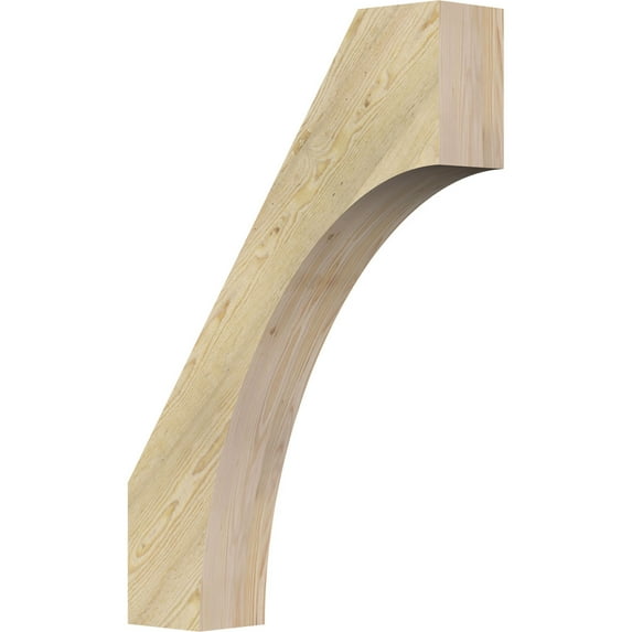 6"W x 26"D x 38"H Westlake Rough Sawn Knee Brace, Douglas Fir