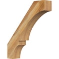 thumbnail image 1 of 6"W x 28"D x 32"H Balboa Rough Sawn Knee Brace, Western Red Cedar, 1 of 4