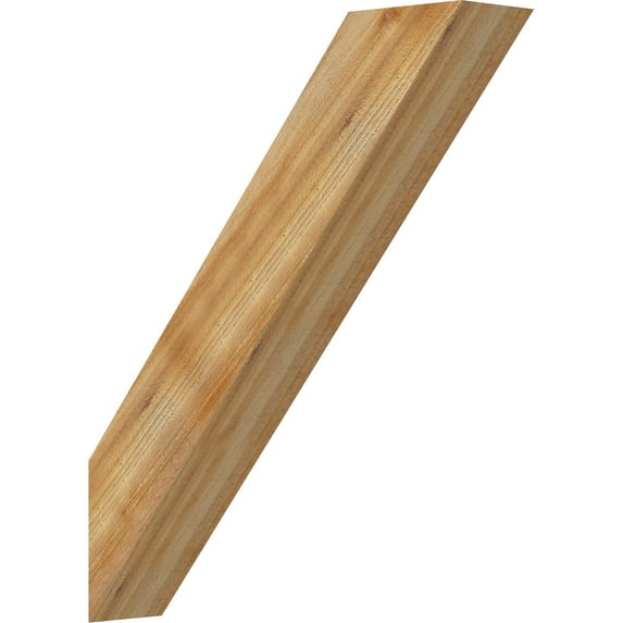 6"W x 28"D x 34"H Traditional Rough Sawn Knee Brace, Western Red Cedar