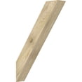thumbnail image 1 of 6"W x 28"D x 40"H Traditional Rough Sawn Knee Brace, Douglas Fir, 1 of 4