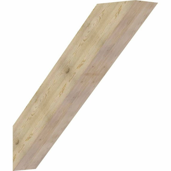 6"W x 30"D x 30"H Traditional Rough Sawn Brace, Douglas Fir