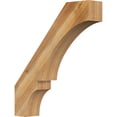 thumbnail image 1 of 6"W x 30"D x 34"H Balboa Rough Sawn Knee Brace, Western Red Cedar, 1 of 4