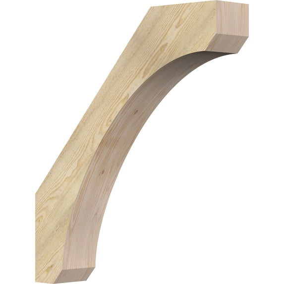 6"W x 30"D x 34"H Legacy Rough Sawn Knee Brace, Douglas Fir