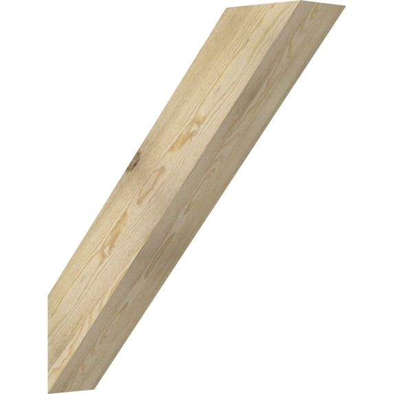 6"W x 30"D x 34"H Traditional Rough Sawn Knee Brace, Douglas Fir