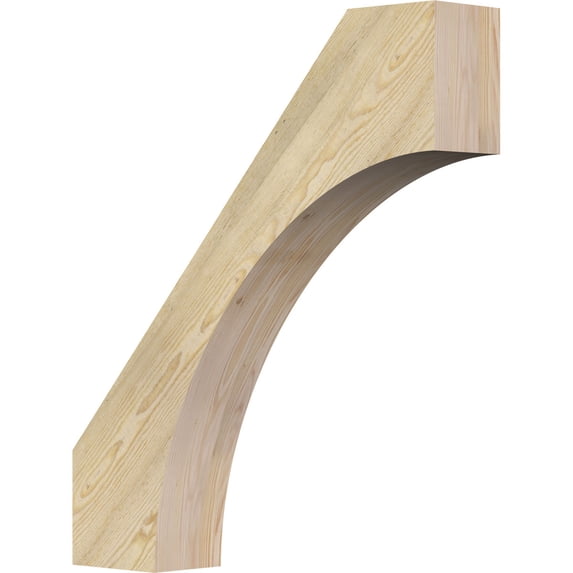 6"W x 30"D x 34"H Westlake Rough Sawn Knee Brace, Douglas Fir