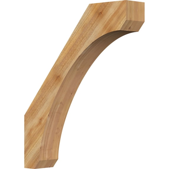 6"W x 30"D x 36"H Legacy Rough Sawn Knee Brace, Western Red Cedar