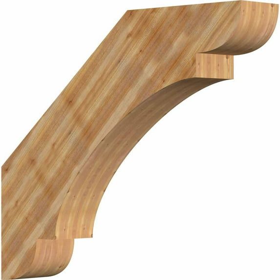 6"W x 30"D x 36"H Olympic Rough Sawn Brace, Western Red Cedar