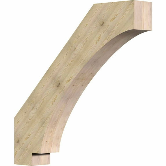 6"W x 36"D x 36"H Imperial Rough Sawn Brace, Douglas Fir