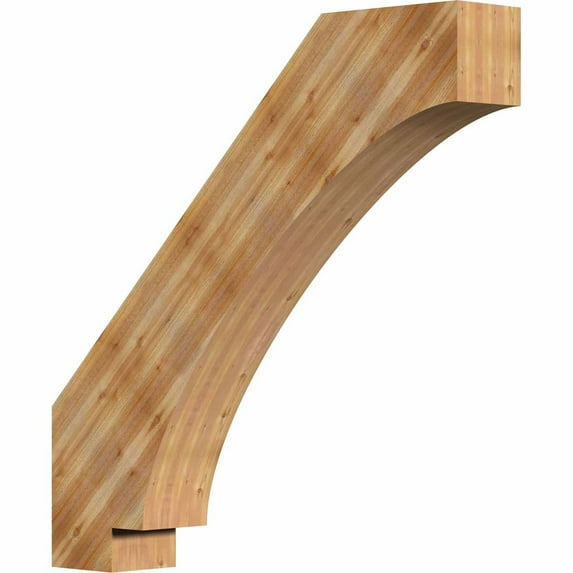6"W x 36"D x 36"H Imperial Rough Sawn Brace, Western Red Cedar