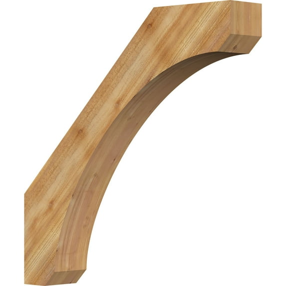 6"W x 36"D x 36"H Legacy Rough Sawn Knee Brace, Western Red Cedar