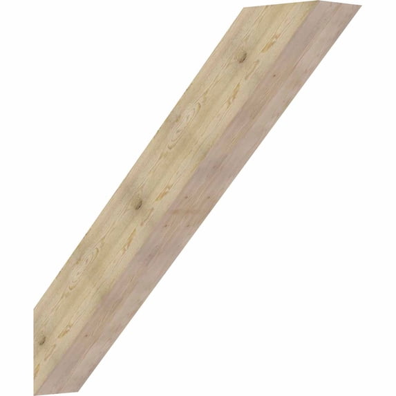 6"W x 36"D x 36"H Traditional Rough Sawn Brace, Douglas Fir