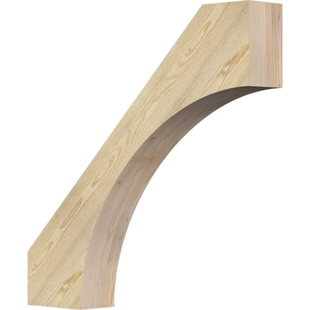 6"W x 36"D x 36"H Westlake Rough Sawn Brace, Douglas Fir