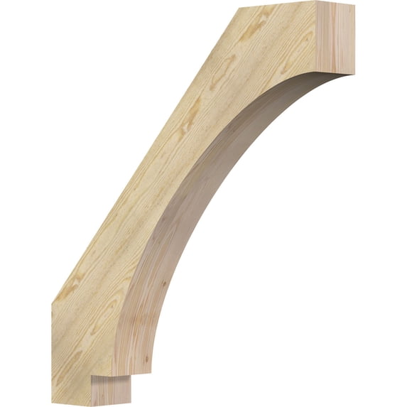 6"W x 36"D x 40"H Imperial Rough Sawn Knee Brace, Douglas Fir