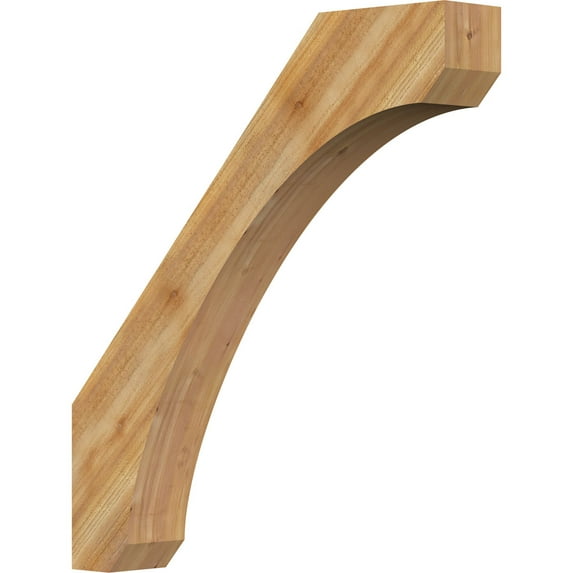 6"W x 36"D x 40"H Legacy Rough Sawn Knee Brace, Western Red Cedar