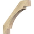 thumbnail image 1 of 6"W x 38"D x 38"H Merced Rough Sawn Knee Brace, Douglas Fir, 1 of 4