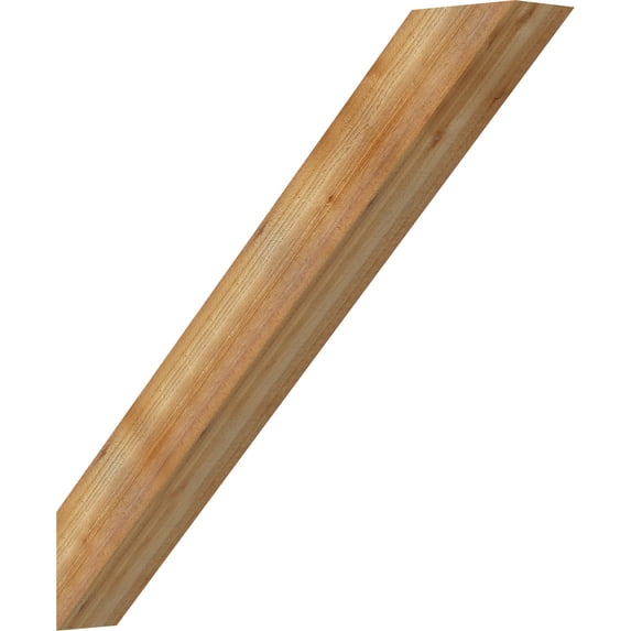 6"W x 42"D x 42"H Traditional Rough Sawn Knee Brace, Western Red Cedar
