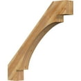 thumbnail image 1 of 6"W x 44"D x 44"H Merced Rough Sawn Knee Brace, Western Red Cedar, 1 of 4