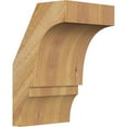 thumbnail image 1 of 6"W x 6"D x 10"H Balboa Rough Sawn Knee Brace, Western Red Cedar, 1 of 4