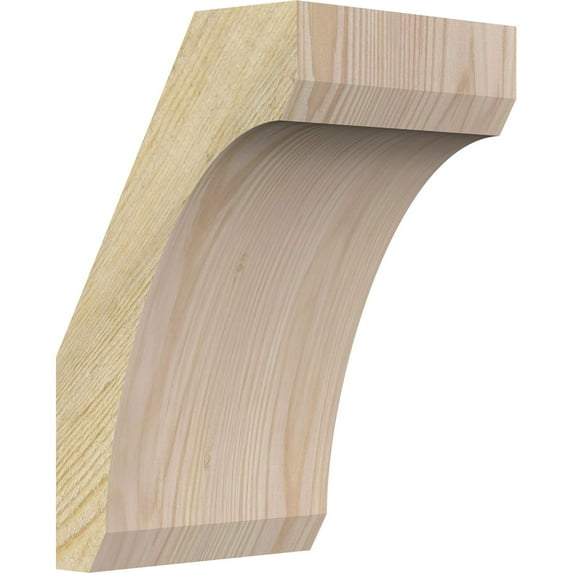 6"W x 6"D x 10"H Legacy Rough Sawn Knee Brace, Douglas Fir