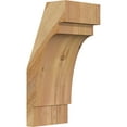 thumbnail image 1 of 6"W x 6"D x 14"H Merced Rough Sawn Knee Brace, Western Red Cedar, 1 of 4