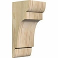 thumbnail image 1 of 6"W x 6"D x 14"H New Brighton Rough Sawn Corbel, Douglas Fir, 1 of 9
