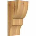 thumbnail image 1 of 6"W x 6"D x 14"H Ridgewood Rough Sawn Corbel, Western Red Cedar, 1 of 9
