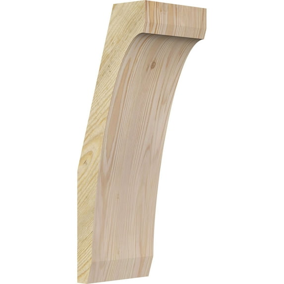 6"W x 6"D x 18"H Legacy Rough Sawn Knee Brace, Douglas Fir