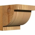 thumbnail image 1 of 6"W x 6"D x 6"H Alpine Rough Sawn Corbel, Western Red Cedar, 1 of 9