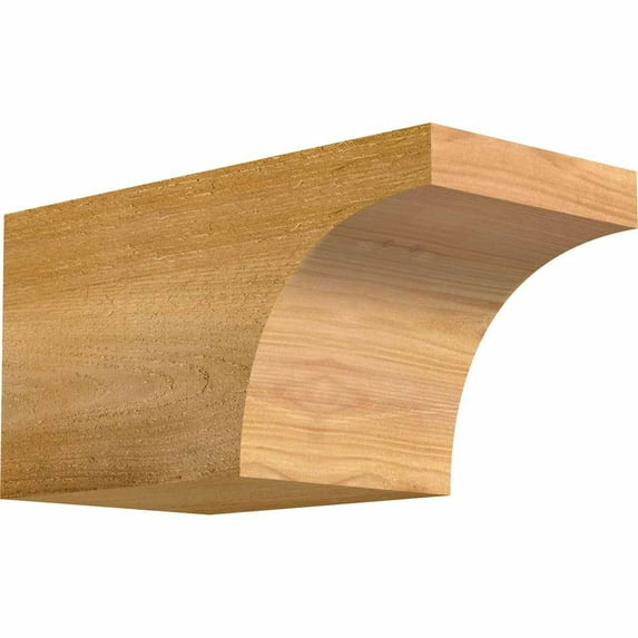 6"W x 6"H x 12"L Huntington Rough Sawn Rafter Tail, Western Red Cedar