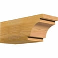thumbnail image 1 of 6"W x 6"H x 16"L Mediterranean Rough Sawn Rafter Tail, Western Red Cedar, 1 of 4