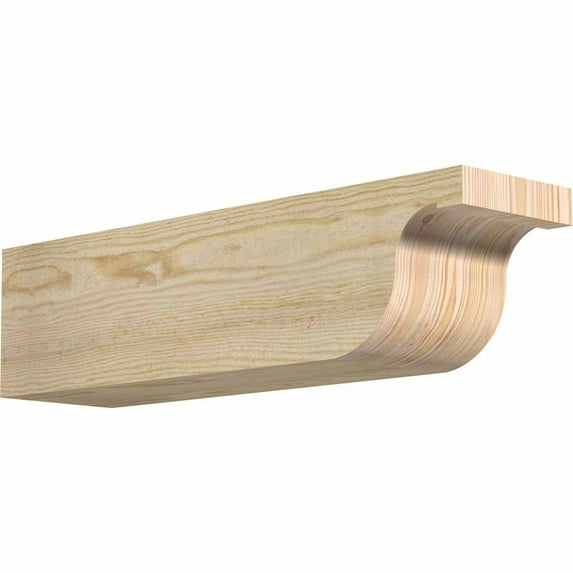 6"W x 6"H x 24"L Del Monte Rough Sawn Rafter Tail, Douglas Fir