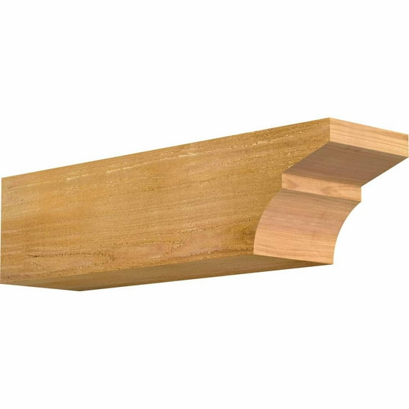 6"W x 6"H x 24"L Monterey Rough Sawn Rafter Tail, Western Red Cedar