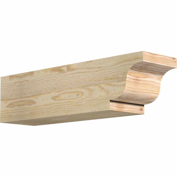 6"W x 6"H x 24"L Newport Rough Sawn Rafter Tail, Douglas Fir