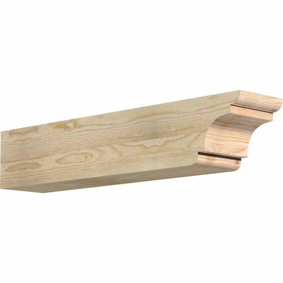 6"W x 6"H x 32"L New Brighton Rough Sawn Rafter Tail, Douglas Fir