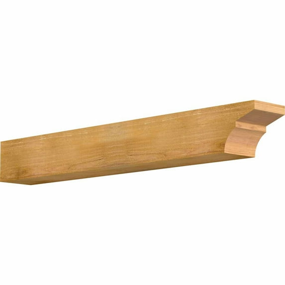 6"W x 6"H x 48"L Monterey Rough Sawn Rafter Tail, Western Red Cedar